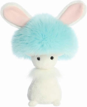 Aurora® Vibrant Spring Fungi Friends™ Stuffed Animal - Decorative Companion - Endless Fun - Blue 8 Inches