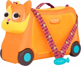B. toys- Gogo Ride-On - Lolo- – Ride-On Cat Suitcase – Kids Luggage – Storage Space for Travel – 2 Years  