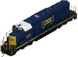 Bachmann Industries CSX #8013 Diesel Locomotive Train