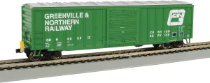 Bachmann Trains Hobby Train Freight Cars, Prototypical Green (14905)