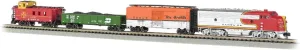 Bachmann Trains - Super Chief Ready To Run Electric Train Set - N Scale