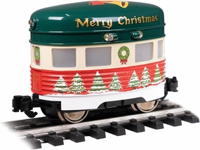 Bachmann Trains - EGGLINER Powered Track Vehicle - Christmas - Christmas - Bells - Large G Scale