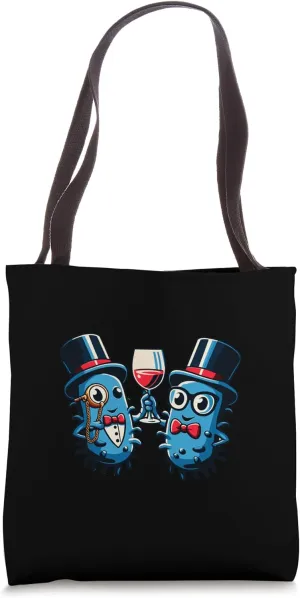 Bacteria Microbiology Biology Science Punny Microbiologist Tote Bag