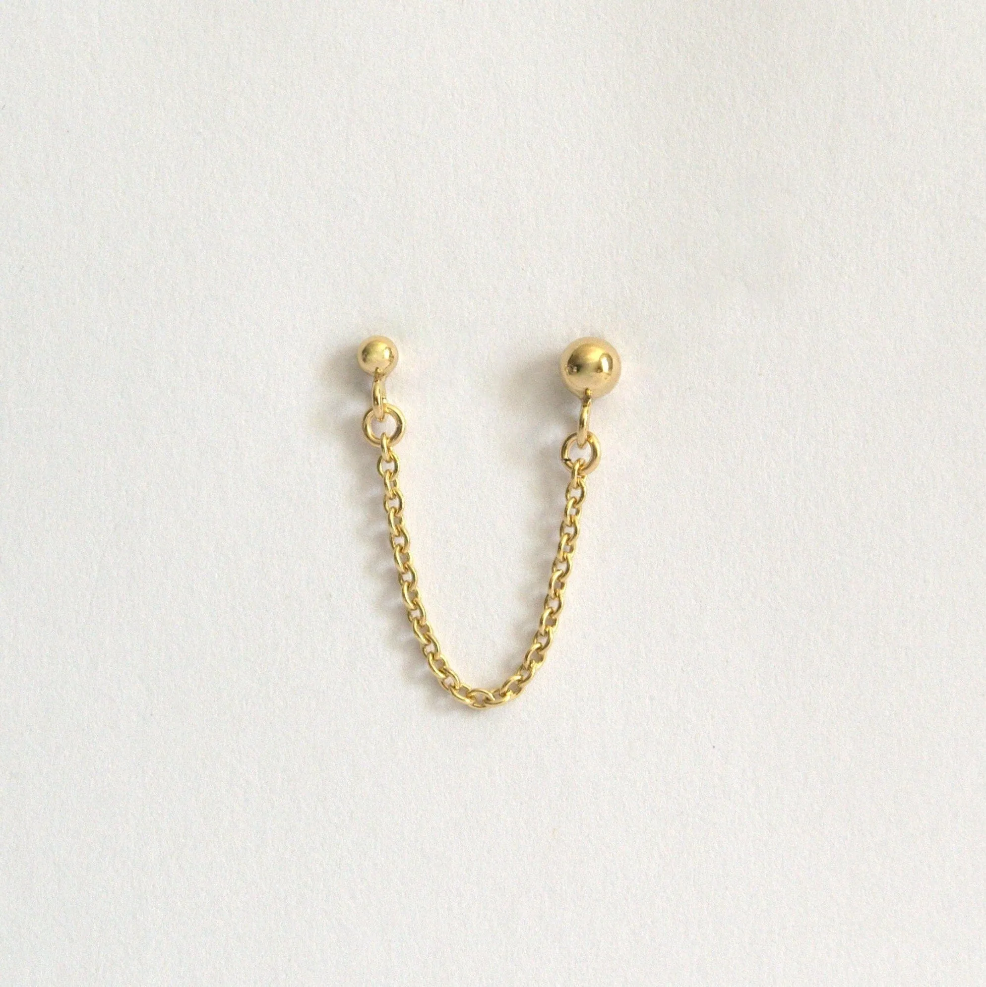 Ball Chain Earrings