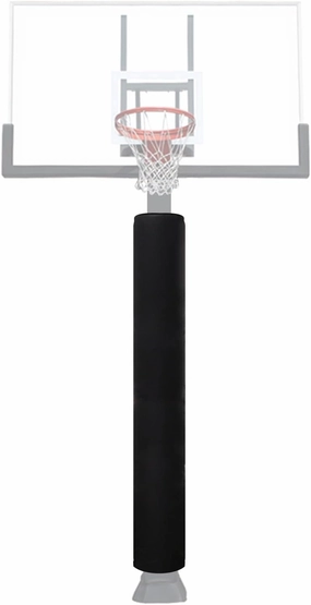 Basketball Pole Padding Heavy Duty Safety Pad for 3"- 5" Round Poles, Waterproof & Durable –Garage, Basement, Outdoor Court Safety Pad