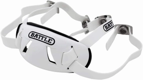 Battle Sports Shell Football Chin Strap - Durable Shell Provides Maximum Protection, Football Helmet Chin Strap with Reinforced Adjustable Strap