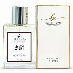 BC Perfume 961 Inspired by Velvet Gardenia For Women & Men Fragrance Dupes Eau de Parfum Bottle 1.7 Fl Oz/50ml