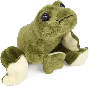 Bearington Frank Jr. Plush Stuffed Animal Frog 8 inches, Green Soft Plush
