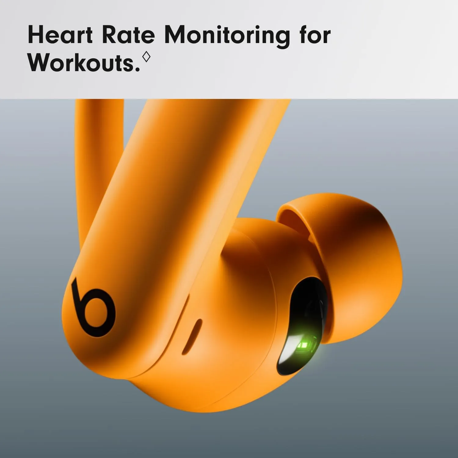 Beats Powerbeats Pro 2 Wireless Bluetooth Earbuds - Noise Cancelling, Heart Rate Monitor, IPX4, Up to 45H Battery & Charging Case, Works with Apple & Android - Electric Orange (Renewed)