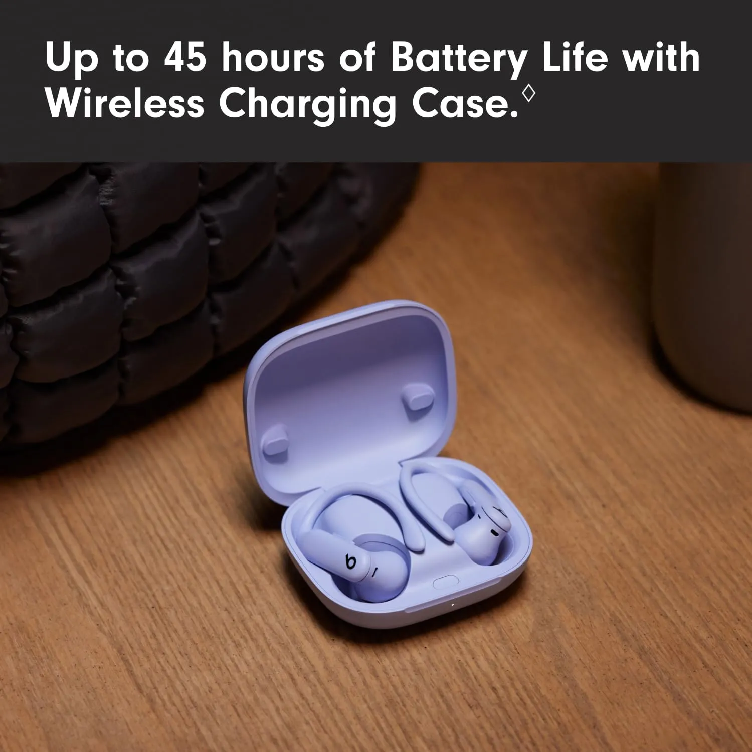 Beats Powerbeats Pro 2 Wireless Bluetooth Earbuds - Noise Cancelling, Heart Rate Monitor, IPX4, Up to 45H Battery & Charging Case, Works with Apple & Android - Hyper Purple (Renewed)