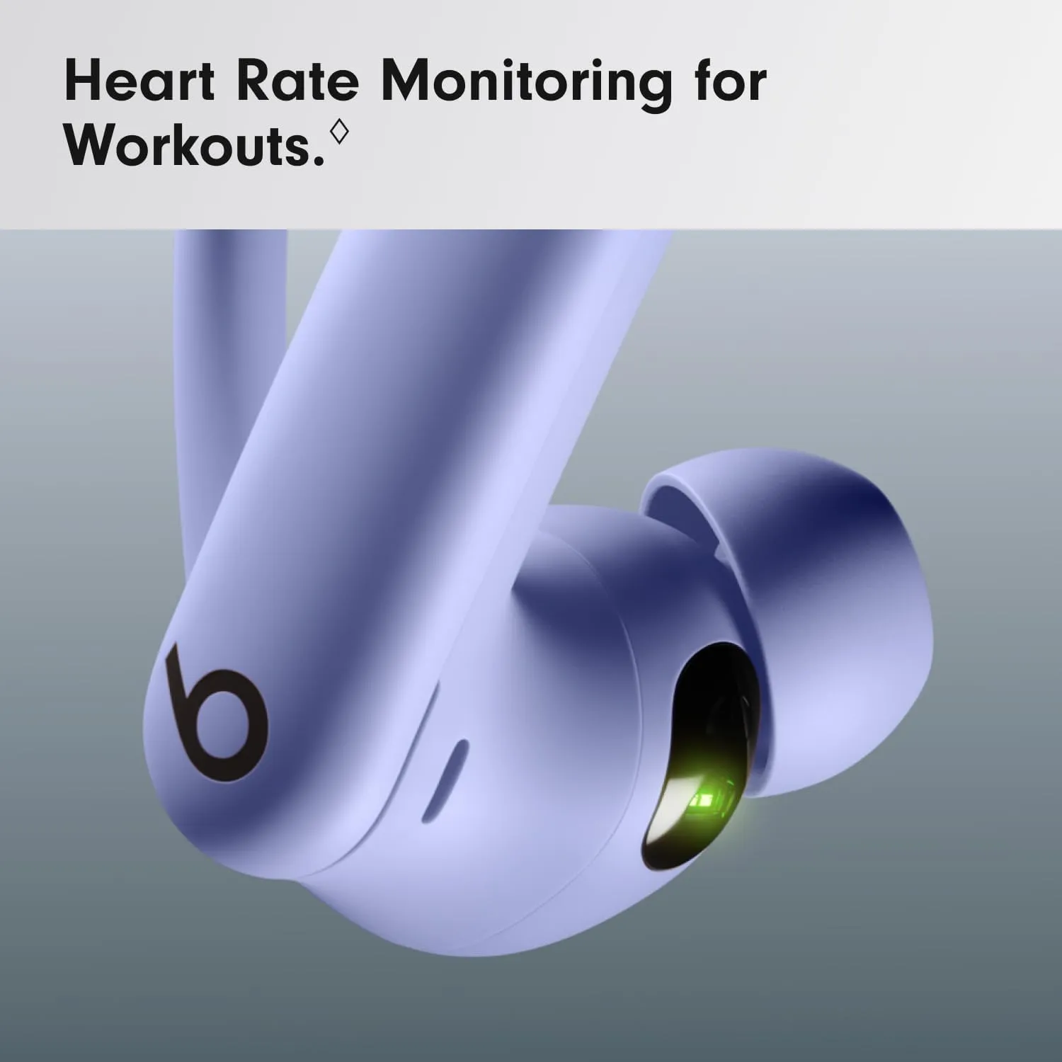 Beats Powerbeats Pro 2 Wireless Bluetooth Earbuds - Noise Cancelling, Heart Rate Monitor, IPX4, Up to 45H Battery & Charging Case, Works with Apple & Android - Hyper Purple (Renewed)