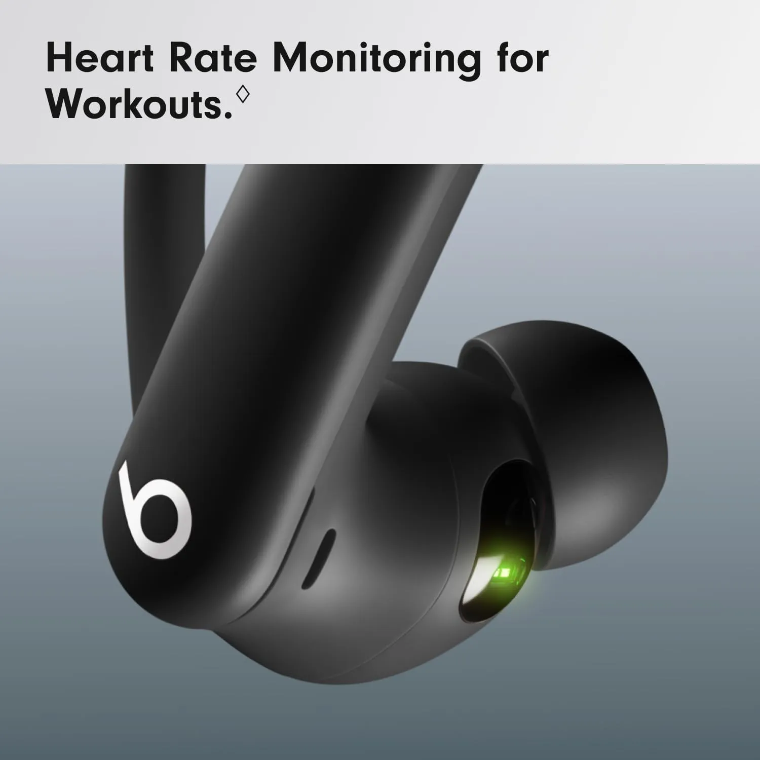 Beats Powerbeats Pro 2 Wireless Bluetooth Earbuds - Noise Cancelling, Heart Rate Monitor, IPX4, Up to 45H Battery & Charging Case, Works with Apple & Android - Jet Black