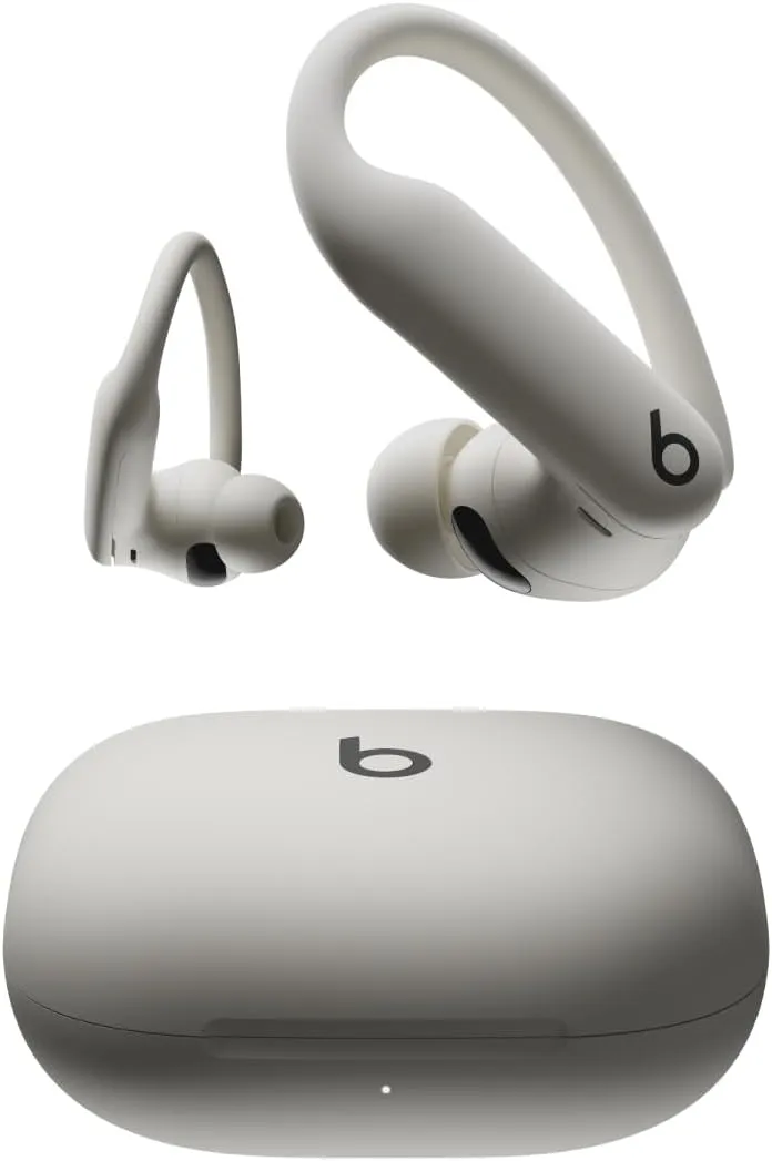 Beats Powerbeats Pro 2 Wireless Bluetooth Earbuds - Noise Cancelling, Heart Rate Monitor, IPX4, Up to 45H Battery & Charging Case, Works with Apple & Android - Quick Sand