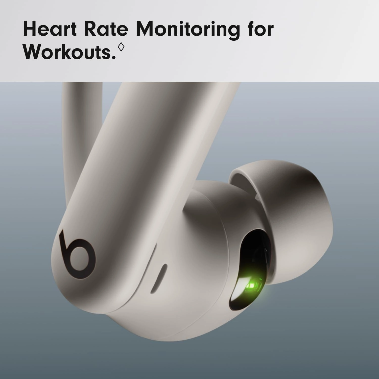 Beats Powerbeats Pro 2 Wireless Bluetooth Earbuds - Noise Cancelling, Heart Rate Monitor, IPX4, Up to 45H Battery & Charging Case, Works with Apple & Android - Quick Sand