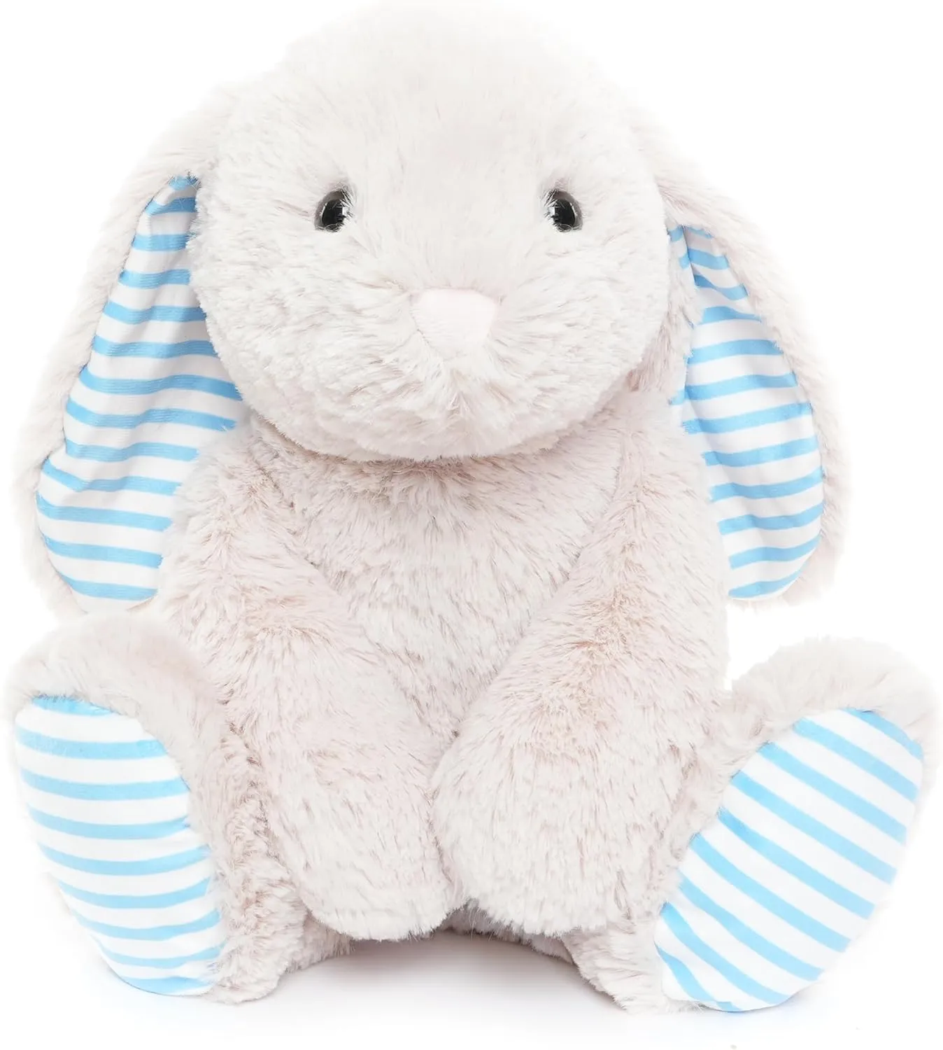 Beige Cream Bunny Rabbit Stuffed Animals Plush Toys for Kids Girls Boys Baby Birthday Bedtime Gift,17.7 inches