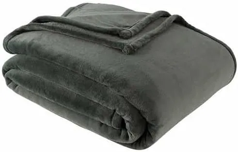 Berkshire Life LuxeLoft Blanket (Forest Green, King), King (112 in x 92 in)