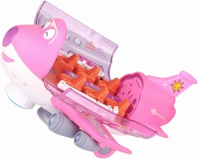 BESPORTBLE Airplane Interactive Educational Electronic Plane for Light Up Features Rotating Action for Showers Birthdays and Christmas
