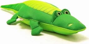 Big Joe Pool Petz Small Alligator, No Inflation Needed Animal Floating Pool Toy Float, Mesh