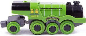 Bigjigs Rail Flying Scotsman Battery Operated Engine - Other Major Rail Brands are Compatible