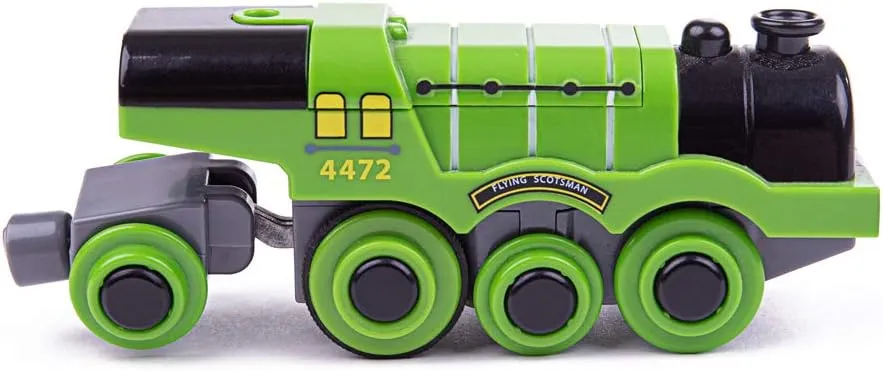 Bigjigs Rail Flying Scotsman Battery Operated Engine - Other Major Rail Brands are Compatible
