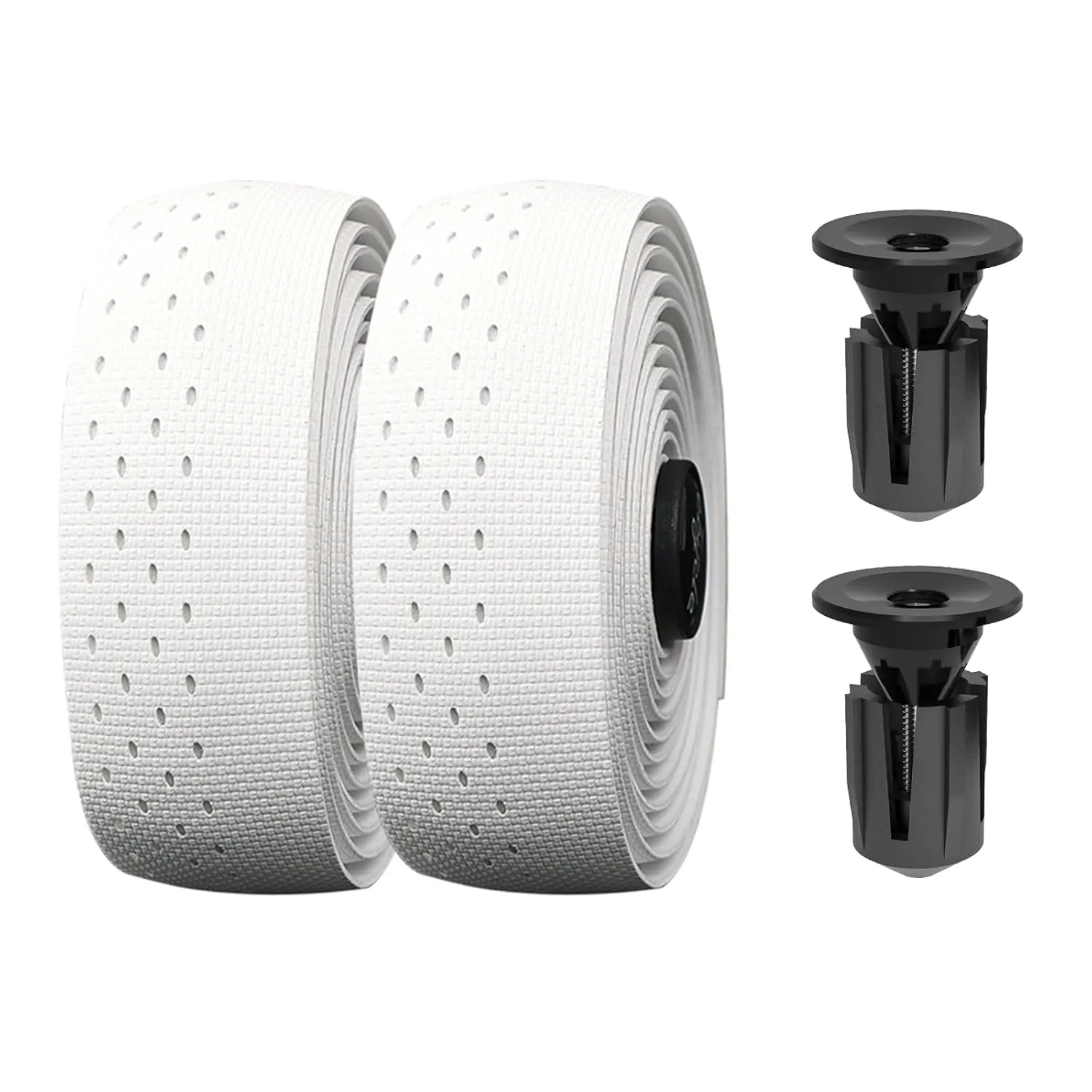 Bike Handlebar Tape, EVA Bike Bar Tape Road Bike, High Stain Resistance Bicycle Handlebars Tape, Extra Thick Soft & Non-Slip Comfortable Bike Grip Tape for Handlebars(Set of 2, White)