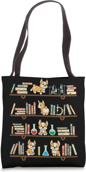 Biology Teacher Microorganism Science Day Labrador Dog Tote Bag
