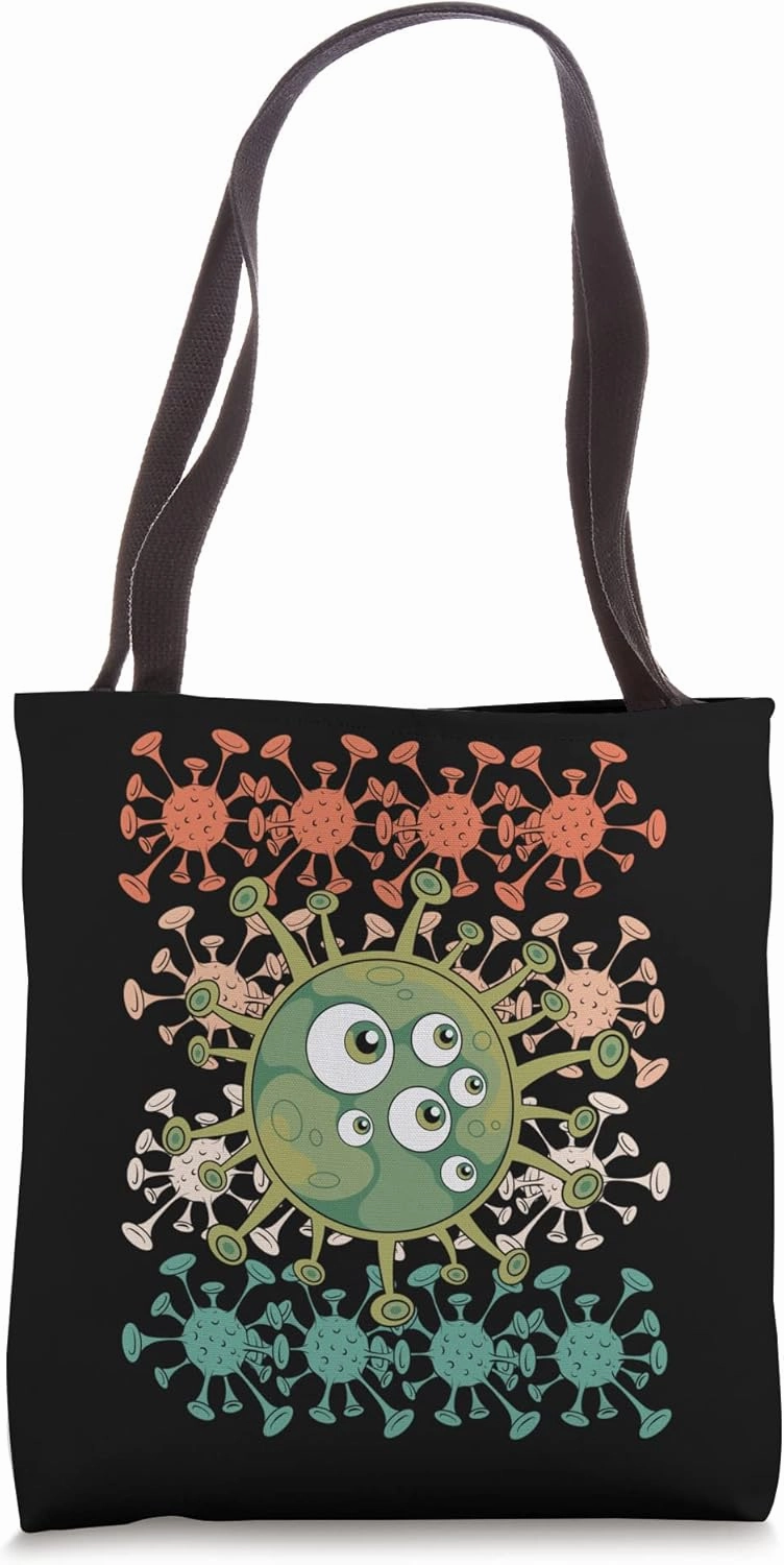 Biology Lab Microbiologist Biologist Cultured Bacteria Tote Bag