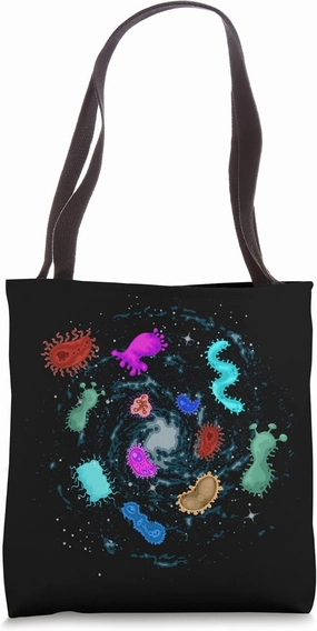 Biology Microbiologist Science Bacteria Tote Bag