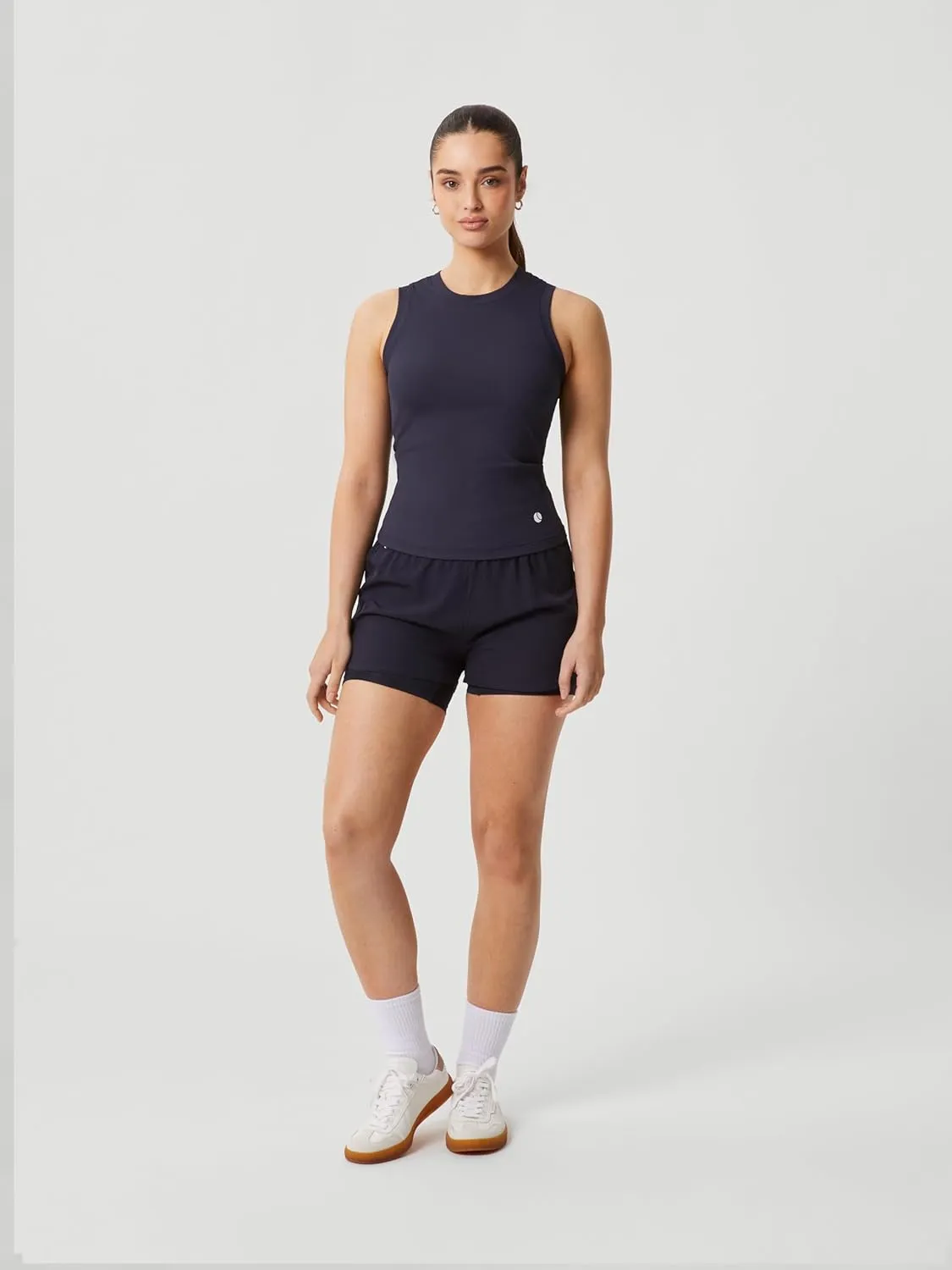 Bjorn Borg Ace Rib Tank Pocket, Racerback Tennis Top with Ball Pocket