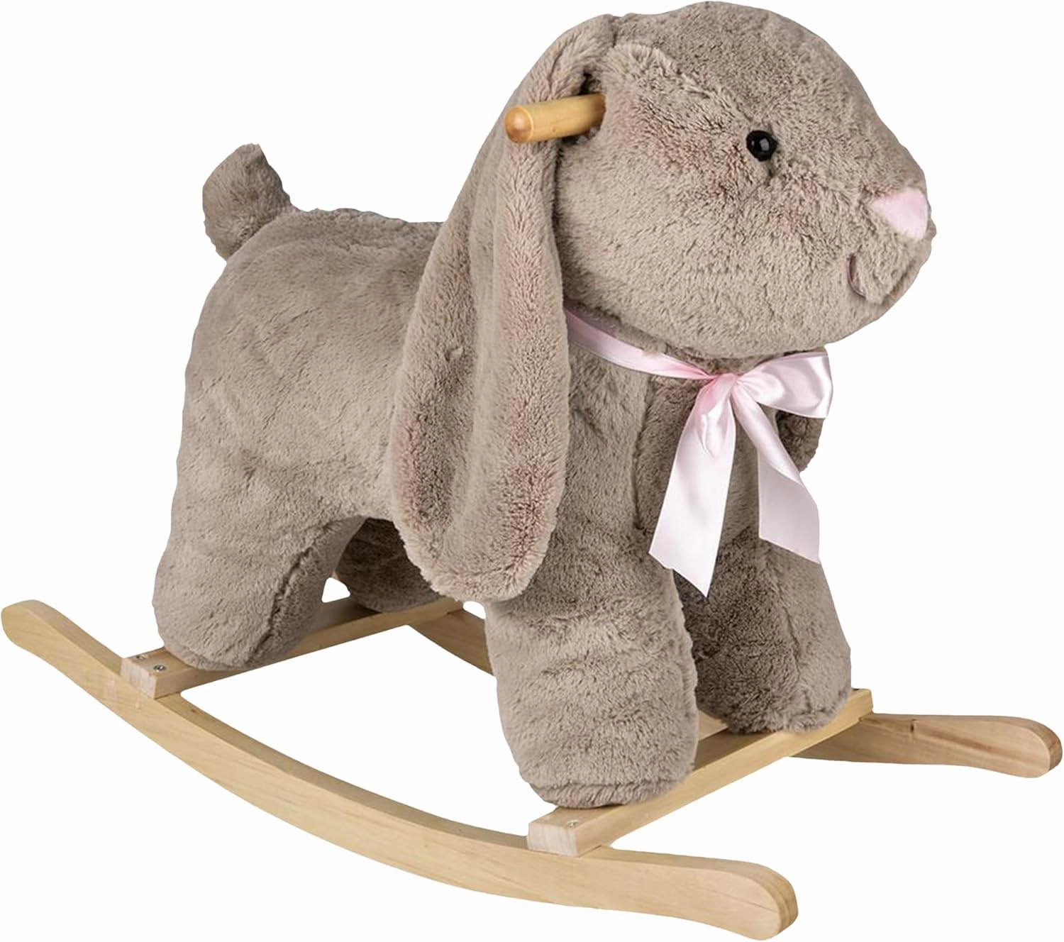 Bonnie Bunny Ride On Toy with Big Floppy Ears, Stuffed Animal Rockers for 18  Month Old Infants and Toddlers, Stuffed Rocking Animal Child Rocking Toy (Bonnie Bunny) Forest & Twelfth