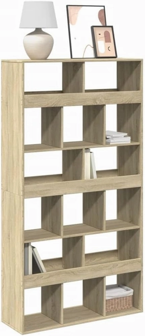 Bookcase Sonoma Oak Engineered Wood 73.8 in Tall Bookcase54,5KG