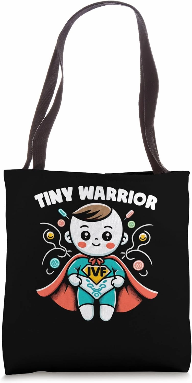 Born With Love Born With Science Fertilization Pregnancy IVF Tote Bag