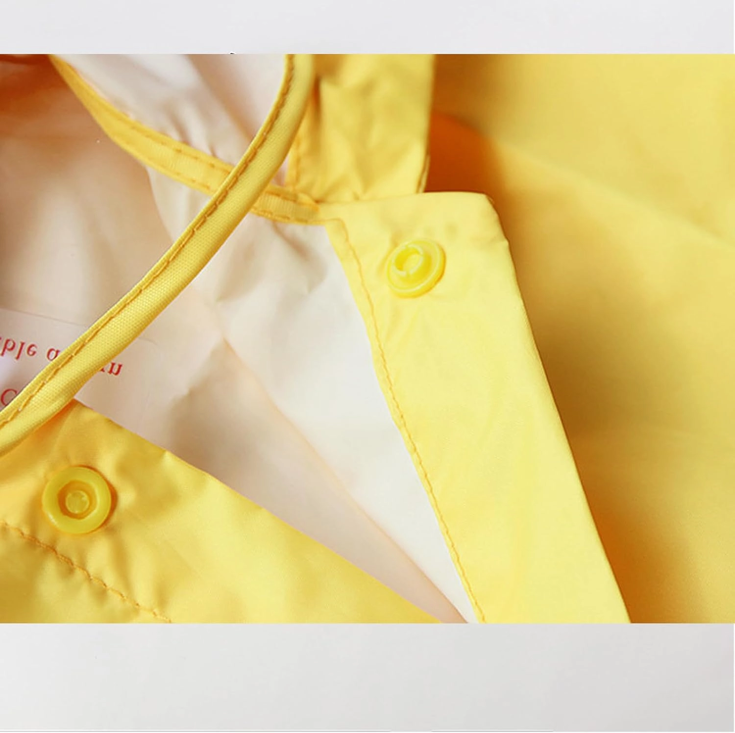 Boys Girls Toddler Raincoat Kids Waterproof Rain Jacket Hooded Slicker Cartoon Rain Wear