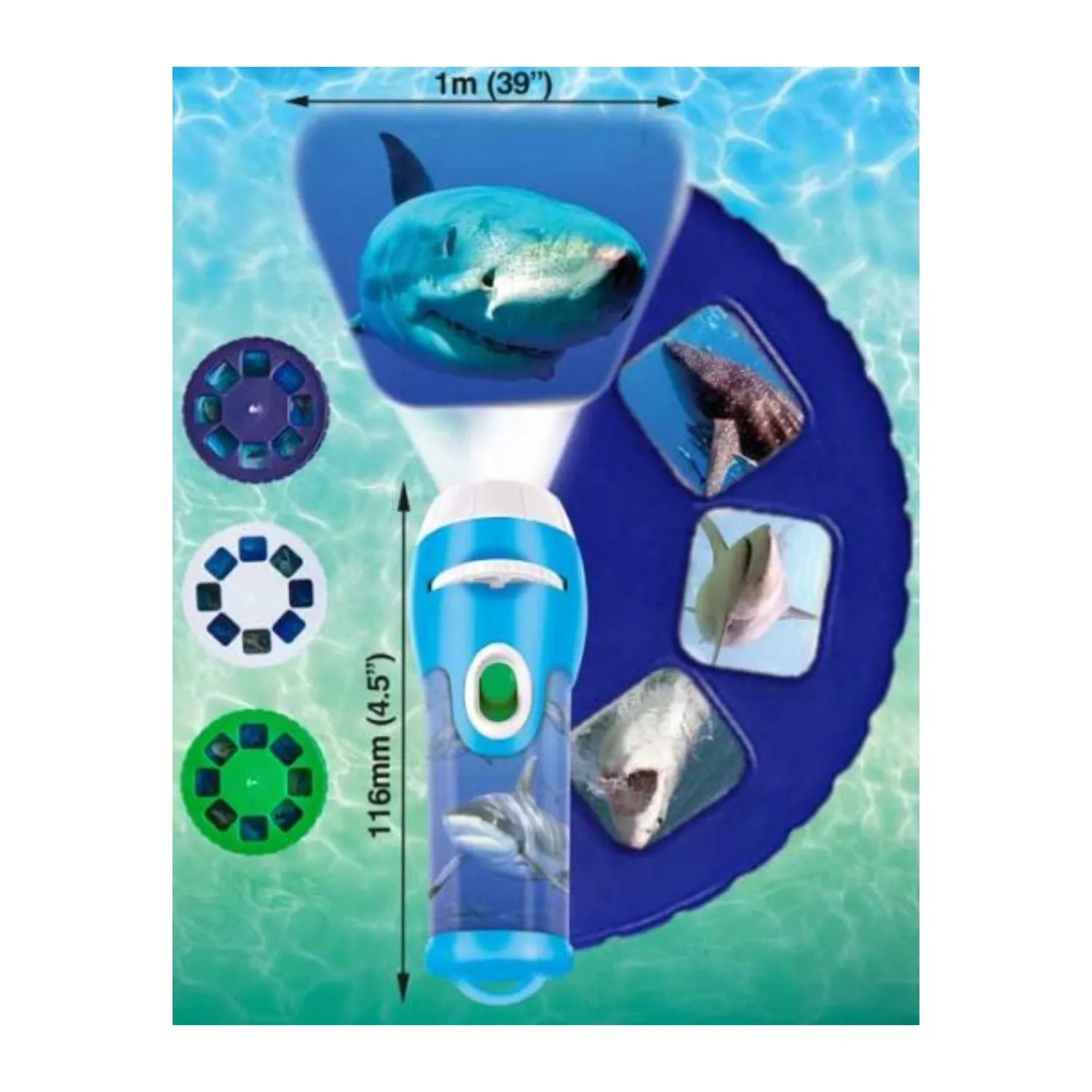 Brainstorm Shark Torch and Projector