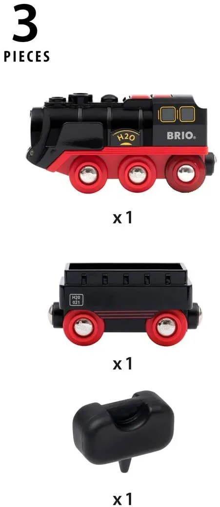 BRIO Battery Operated Steaming Train Toy Train 3yrs 