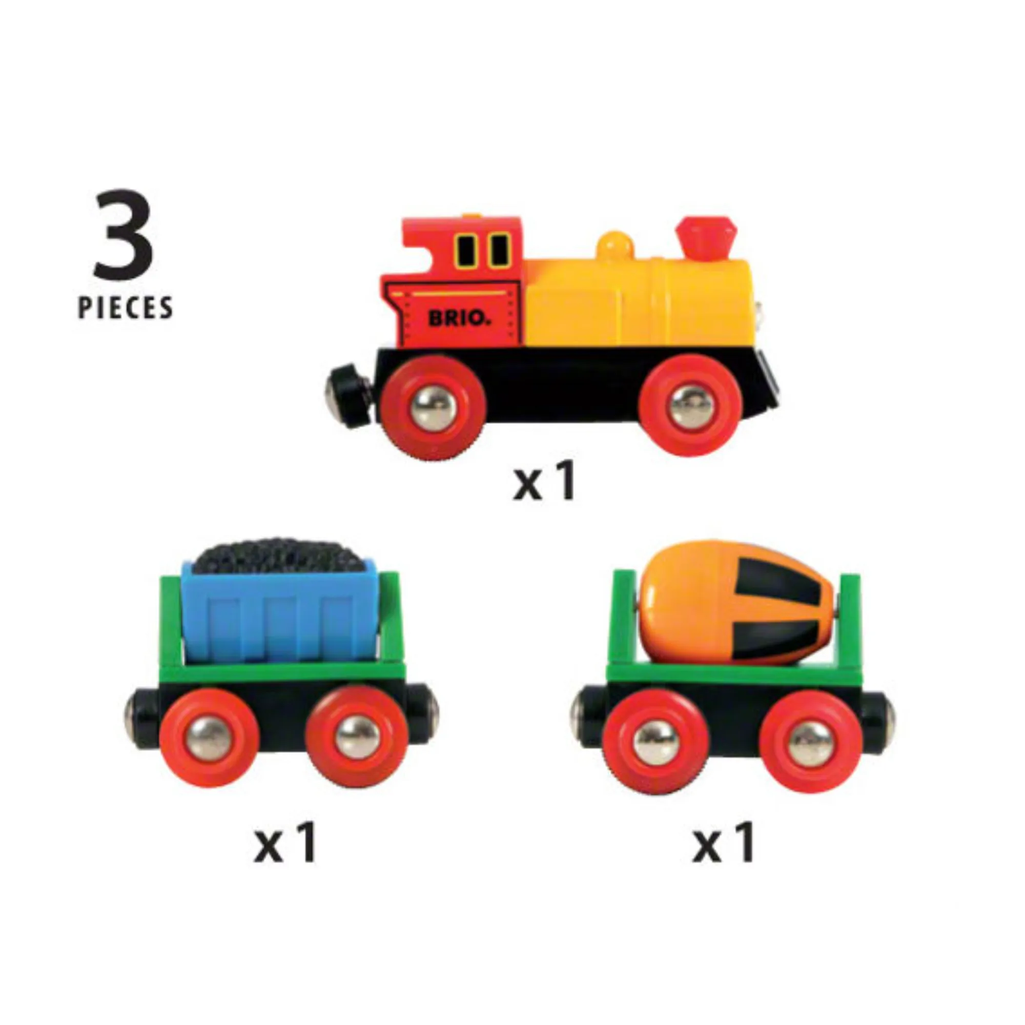 BRIO B/O - Battery Operated Action Train