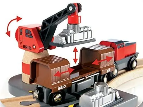 BRIO Deluxe Railway Set 87 pcs Battery Operated Large Set Best Seller 3yrs 