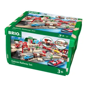 BRIO Deluxe Railway Set 87 Pieces
