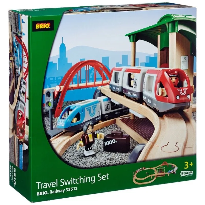 BRIO Travel Switching Set 42pc