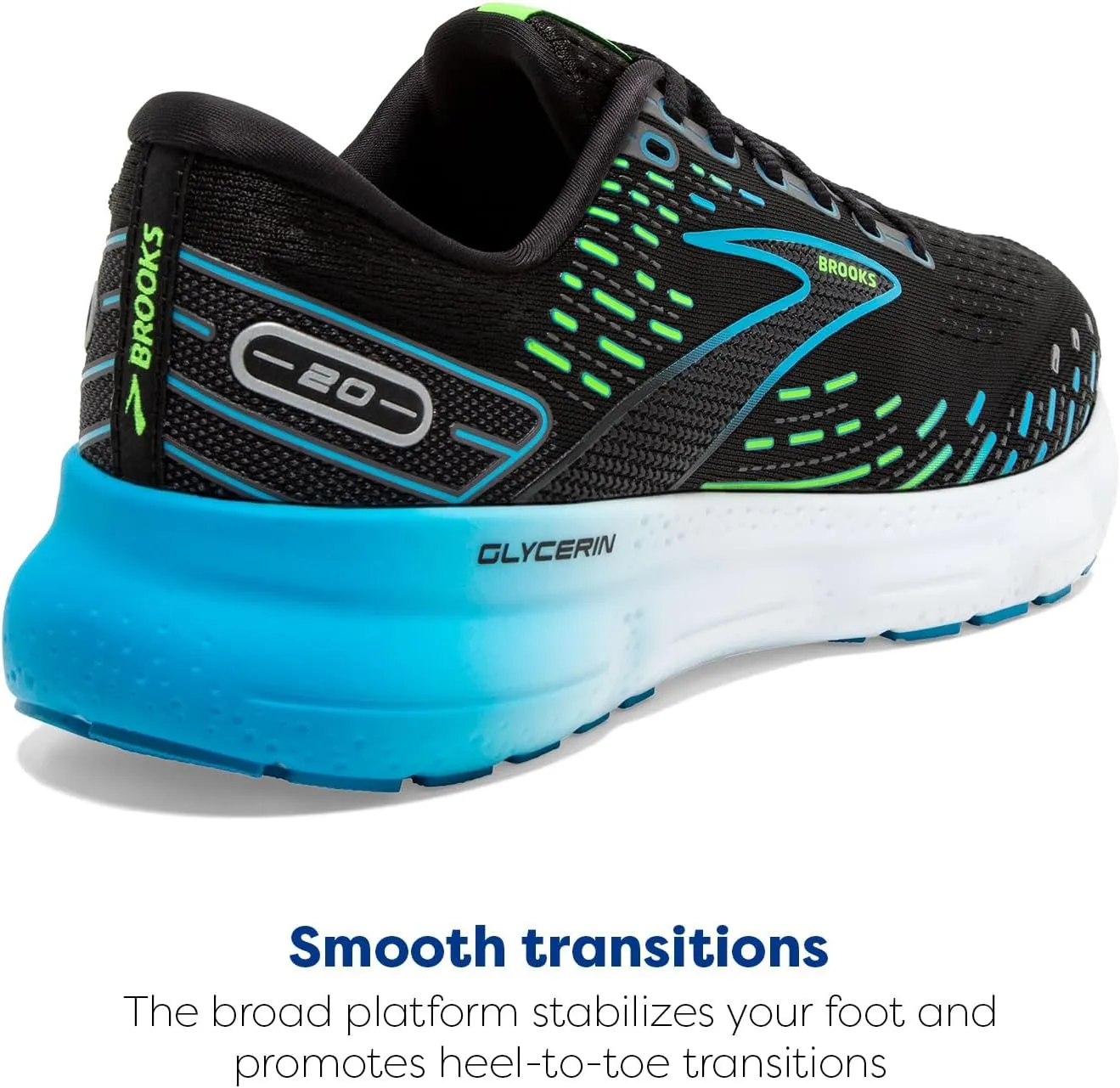Brooks Men's Glycerin 20 Neutral Running Shoe