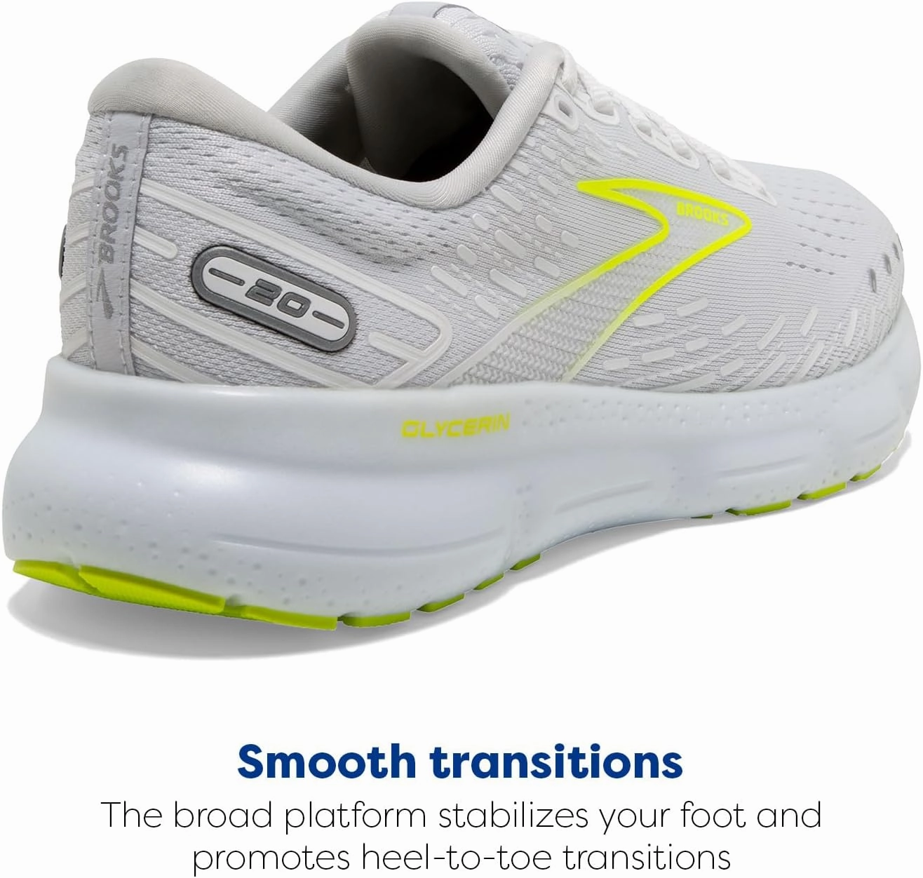 Brooks Men's Glycerin 20 Neutral Running Shoe