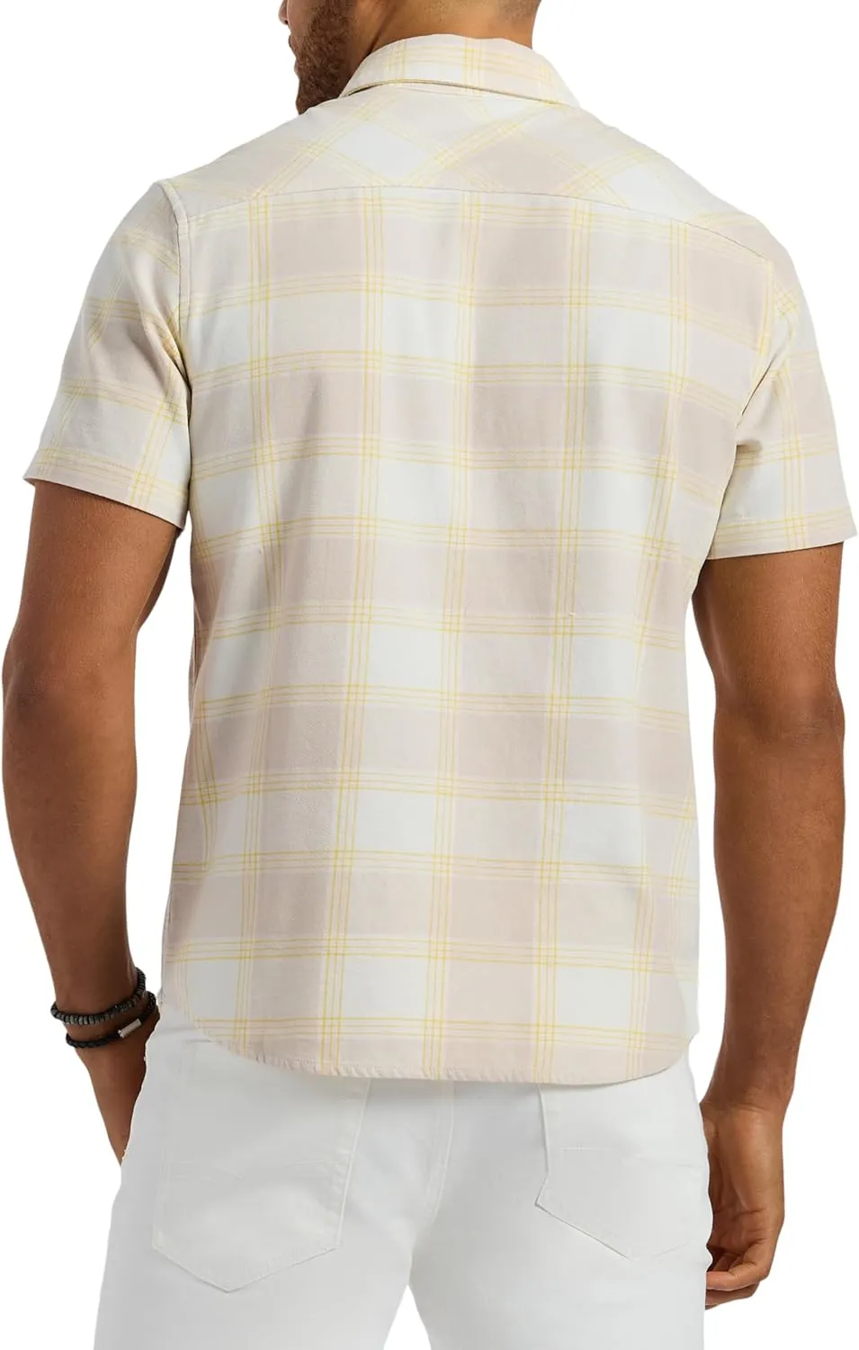 Buffalo David Bitton Men's Short Sleeve Solid Button Down