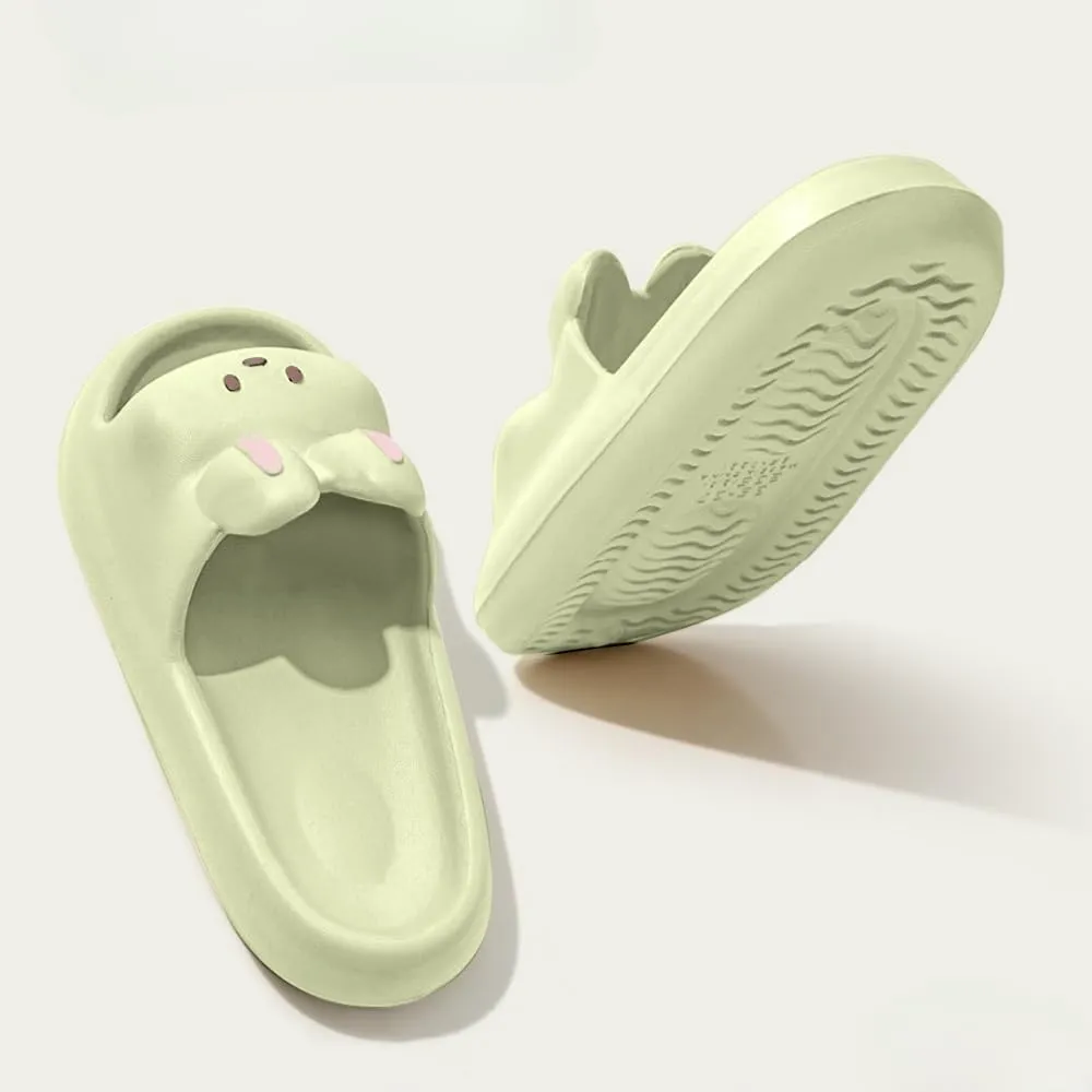 Bunny Slippers - Women's Lovely Summer Indoor Home Non-slip Thick Sole Couple Slippers