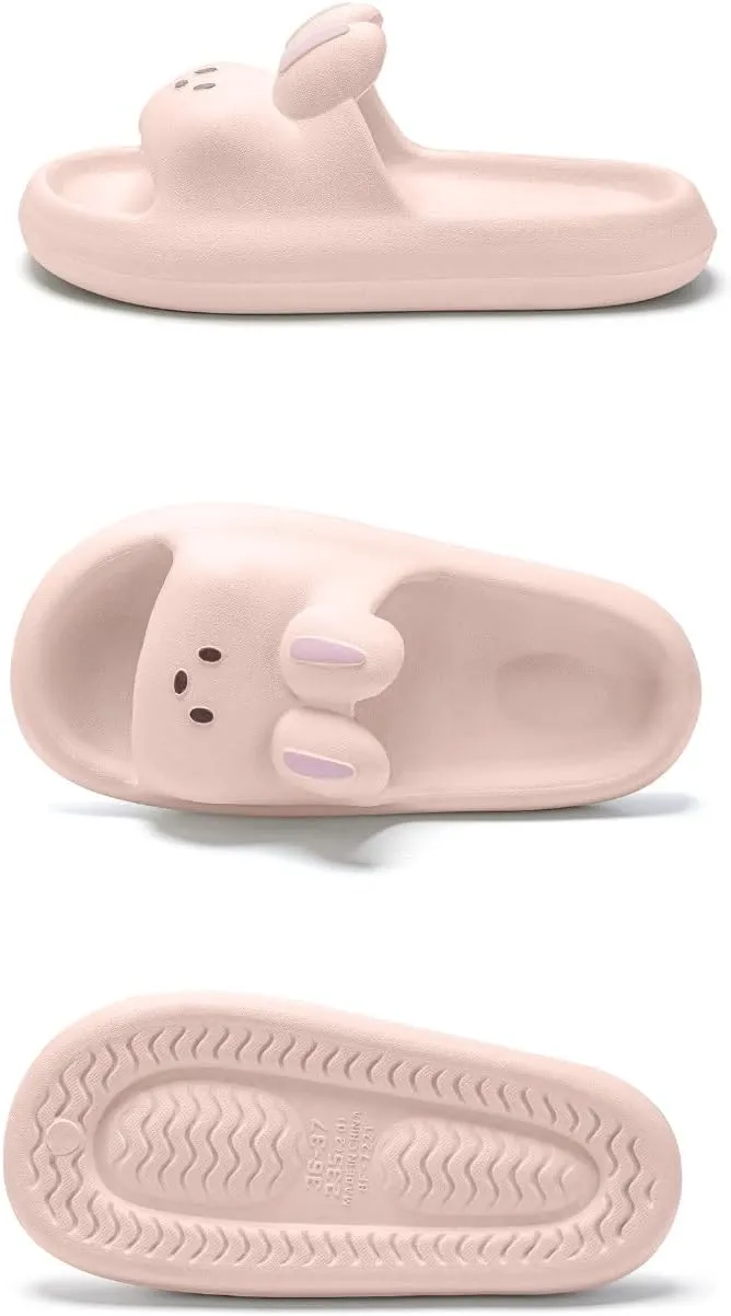 Bunny Slippers - Women's Lovely Summer Indoor Home Non-slip Thick Sole Couple Slippers