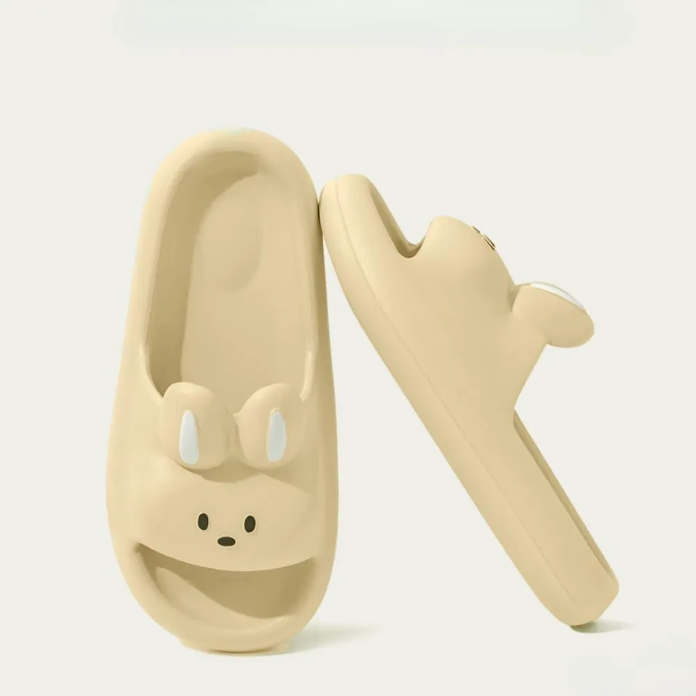 Bunny Slippers - Women's Lovely Summer Indoor Home Non-slip Thick Sole Couple Slippers