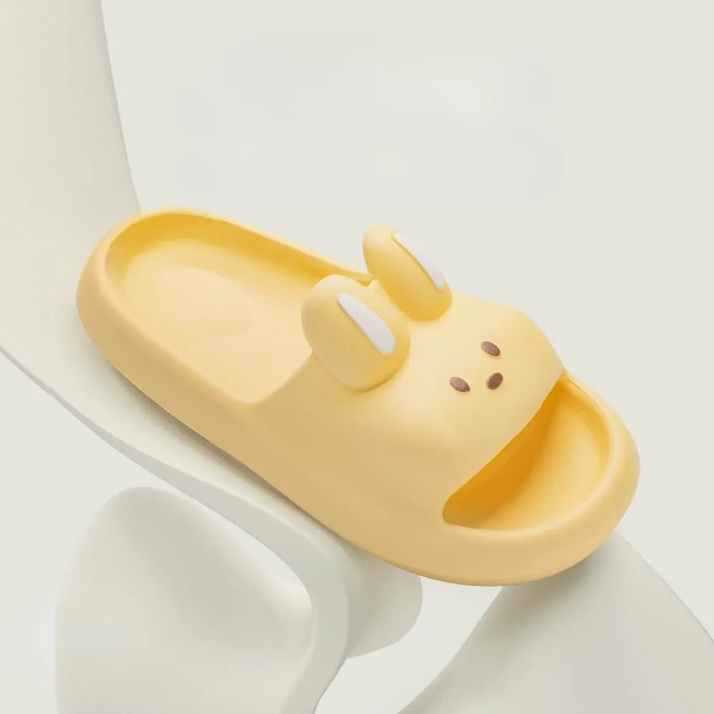 Bunny Slippers - Women's Lovely Summer Indoor Home Non-slip Thick Sole Couple Slippers