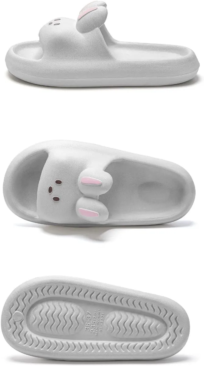 Bunny Slippers - Women's Lovely Summer Indoor Home Non-slip Thick Sole Couple Slippers