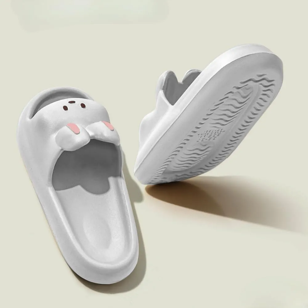 Bunny Slippers - Women's Lovely Summer Indoor Home Non-slip Thick Sole Couple Slippers