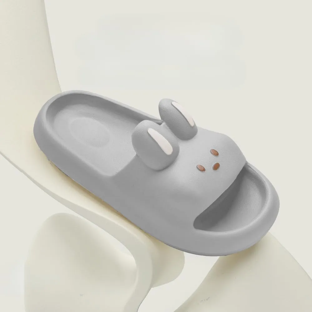 Bunny Slippers - Women's Lovely Summer Indoor Home Non-slip Thick Sole Couple Slippers