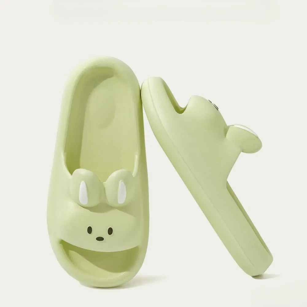 Bunny Slippers - Women's Lovely Summer Indoor Home Non-slip Thick Sole Couple Slippers